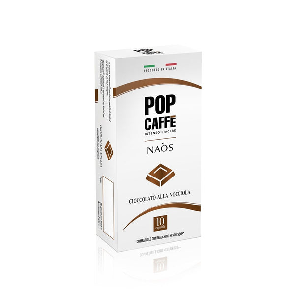 POP CAFÉ BOISSONS NAOS - CHOCONOCCIOLA 100% fabriqué en Italie