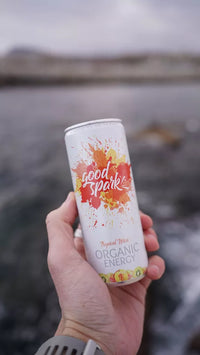 Boisson énergisante bio Good Spark - Mangue, kiwi et basilic