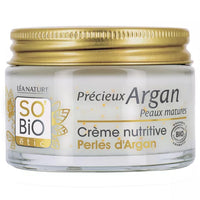 Crème nutritive Perles d'Argan, Précieux Argan Peaux Matures