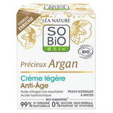 Crème légère Anti-Âge jour, Précieux Argan