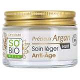Soin léger Anti-Âge nuit, Précieux Argan