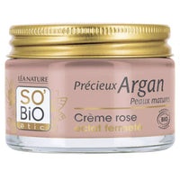 Crème rose éclat fermeté jour, Précieux Argan Peaux Matures