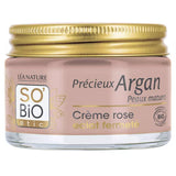 Crème rose éclat fermeté jour, Précieux Argan Peaux Matures