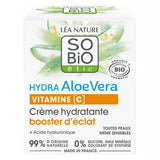 Crème hydratante booster d'éclat, toutes peaux même sensibles, Hydra Aloe Vera Vitamine C