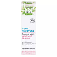 Contour yeux défatigant apaisant, peaux sensibles à réactives, Hydra Aloe Vera