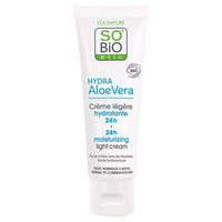 Crème légère hydratante 24h, peaux normales à mixtes, Hydra Aloe Vera