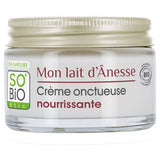 Crème onctueuse nourrissante, peaux sèches à très sèches, Mon Lait d'Ânesse