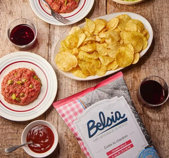 Chips Artisanales à l'Oignon grillé Français 150 g