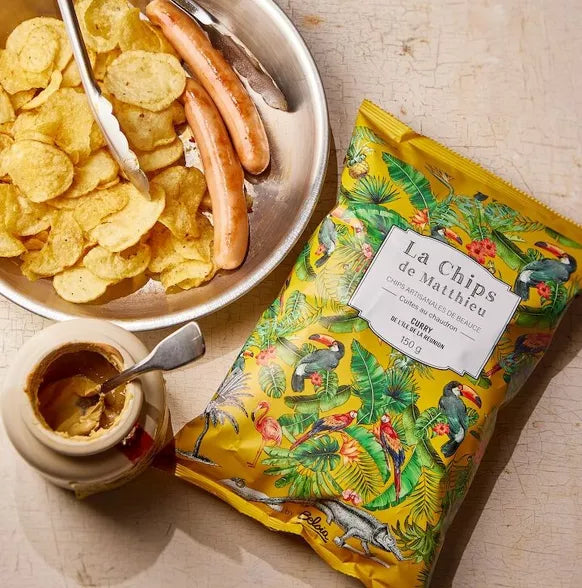 La Chips de Matthieu - Curry de l'ile de la réunion - 150gr