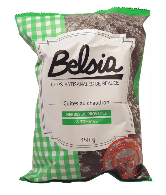 Chips Artisanales aux Herbes de Provence & Tomates 150 g