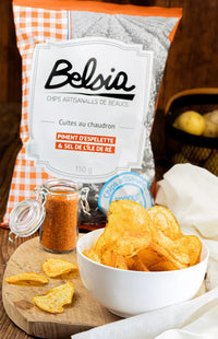 Chips Artisanales au Piment d'Espelette 150 g