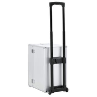 Valise De Pilote Argenté Aluminium - priveeshop.com
