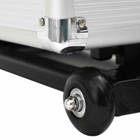 Valise De Pilote Argenté Aluminium - priveeshop.com