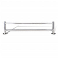 Porte Serviettes Double - Barre Fixe 2 Tubes - priveeshop.com