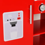 Cuisine En Jouet Pour Enfants Mdf 84X31X89 Cm Rouge Blanc - priveeshop.com