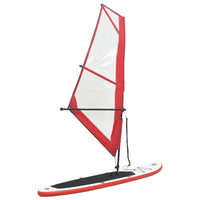 Ensemble De Planche Sup Gonflable Avec Voile Et Blanc - priveeshop.com