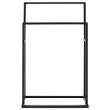 Porte-Serviettes Sur Pied 48X24X78,5 Cm Fer - priveeshop.com