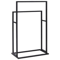 Porte-Serviettes Sur Pied 48X24X78,5 Cm Fer - priveeshop.com