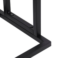 Porte-Serviettes Sur Pied 48X24X78,5 Cm Fer - priveeshop.com