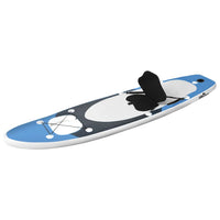 Ensemble De Planche Sup Gonflable Bleu Mer - priveeshop.com