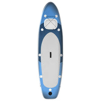 Ensemble De Planche Sup Gonflable Bleu Mer - priveeshop.com