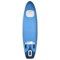 Ensemble De Planche Sup Gonflable Bleu Mer - priveeshop.com