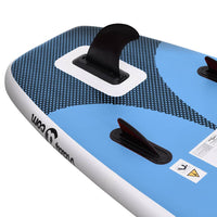 Ensemble De Planche Sup Gonflable Bleu Mer - priveeshop.com