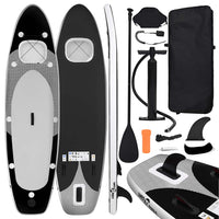Ensemble De Planche Sup Gonflable Bleu Mer - priveeshop.com