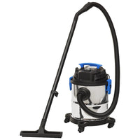 Aspirateur Sec Et Humide 1200 W 20 L Argenté - priveeshop.com