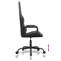 Chaise De Jeu De Massage Et Noir Similicuir - priveeshop.com