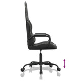 Chaise De Jeu De Massage Et Noir Similicuir - priveeshop.com