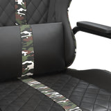Chaise De Jeu De Massage Et Noir Similicuir - priveeshop.com