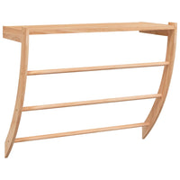 Porte-Serviette 60X25,5X49 Cm Bois Massif De Noyer - priveeshop.com