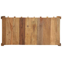 Table Basse Marron 110 X 54 X 35 Cm Bois Recyclé Solide