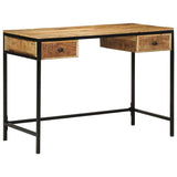 Bureau D'écriture Avec Tiroir Marron 105 X 50 X 75 Cm