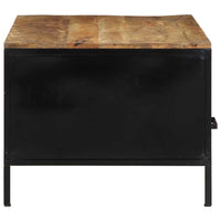 Table Basse Avec Tiroir Marron 90 X 50 X 40 Cm