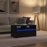 Table Basse 90 X 50 X 45 Cm Bois D'ingénierie