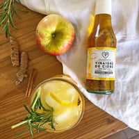 Vinaigre de cidre gingembre curcuma
