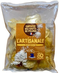 Chips L'ARTiSANALE Sel de Noirmoutier 125g Label Qualité Artisan