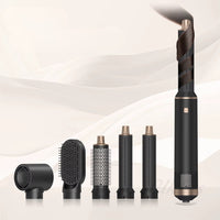 Brosse coiffante professionnelle 5 en 1 et peigne chauffant électrique