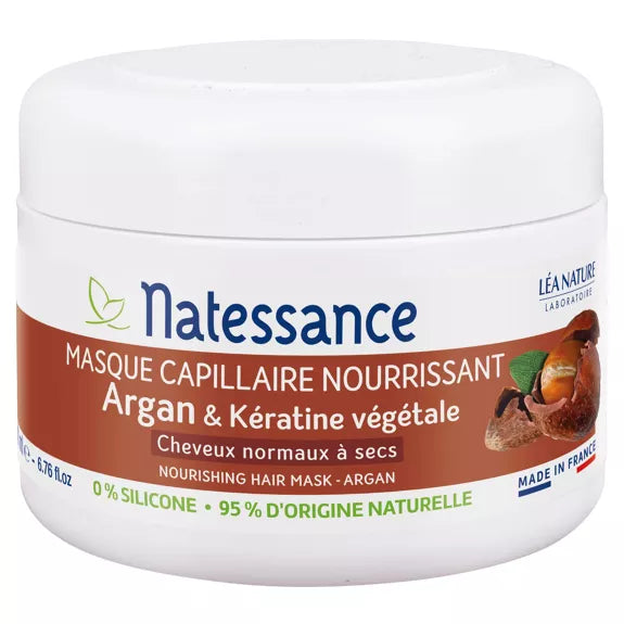 Masque capillaire nourrissant - Argan & Kératine végétale